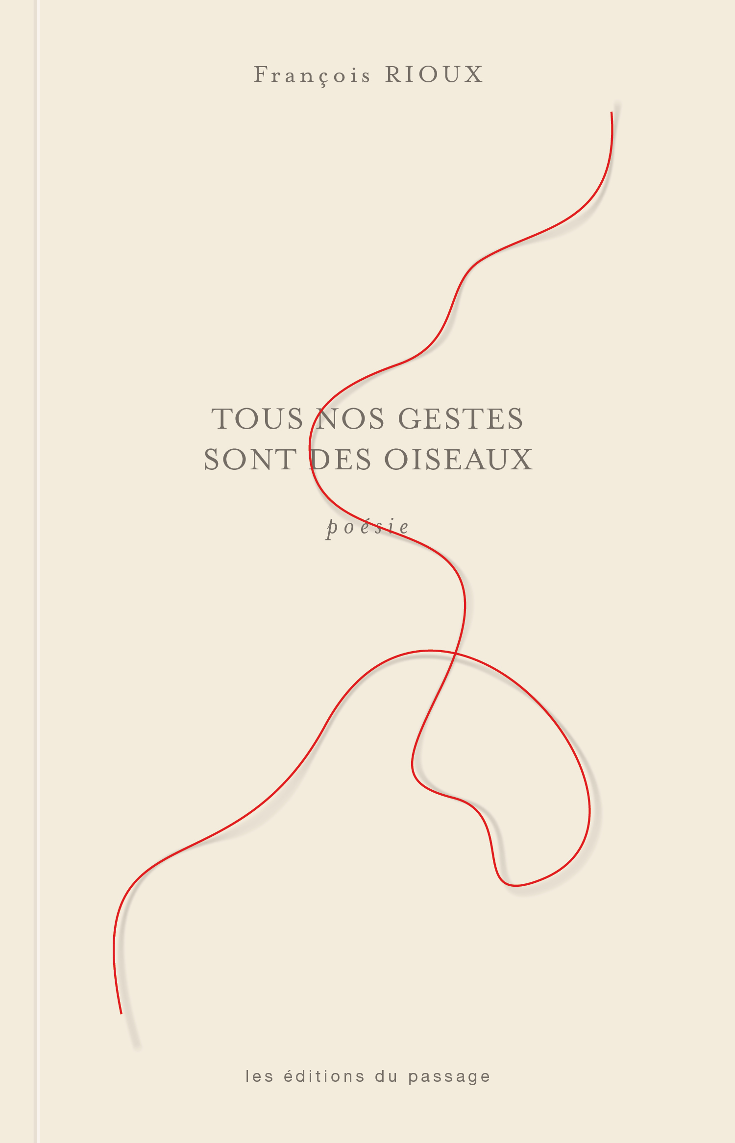 Tous nos gestes sont des oiseaux - couverture